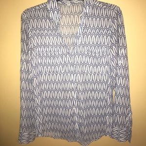 Silky formal long sleeve button up!